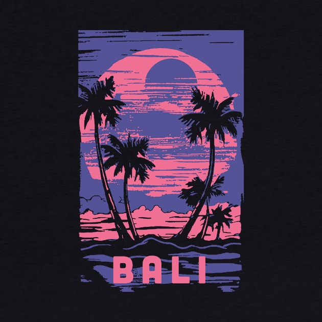 Bali Indonesia Souvenir Lifestyle Cyberpunk Vacation Trip by livania